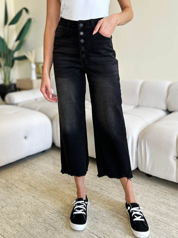 Judy Blue Full Size High Waist Button Fly Jeans - Judy Blue Jeans Boutique