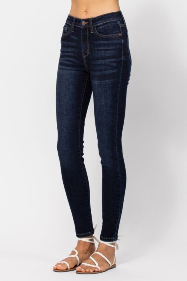 Judy Blue Full Size High Waist Handsand Skinny Jeans - Judy Blue Jeans Boutique