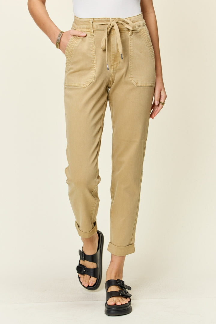Judy Blue Full Size High Waist Jogger Jeans - Judy Blue Jeans Boutique