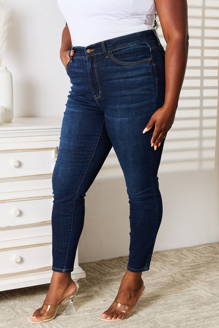 Judy Blue Full Size Skinny Jeans with Pockets - Judy Blue Jeans Boutique
