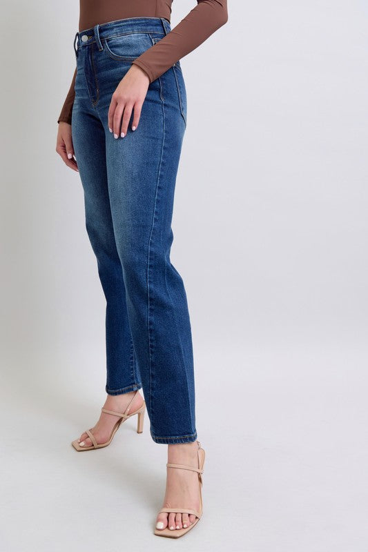 Judy Blue Full Size Side Seam Detail Straight Jeans with Pockets - Judy Blue Jeans Boutique