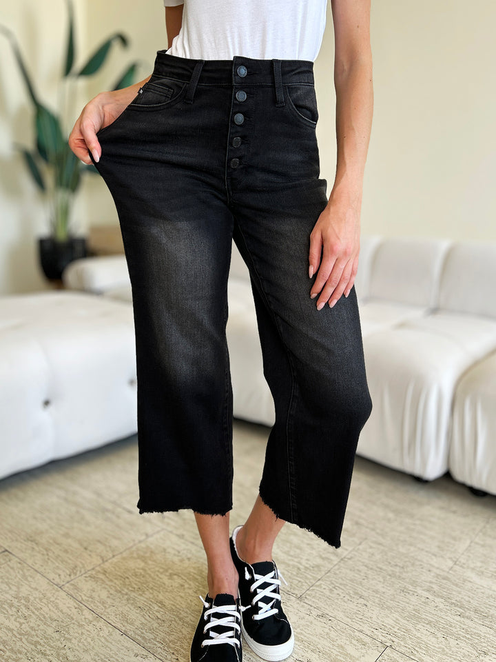 Judy Blue Full Size High Waist Button Fly Jeans - Judy Blue Jeans Boutique