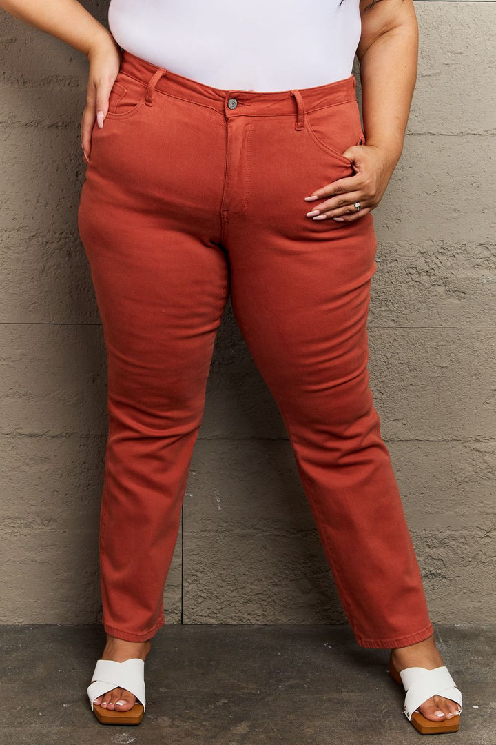 Judy Blue Olivia Full Size Mid Rise Slim Bootcut Jeans - Judy Blue Jeans Boutique