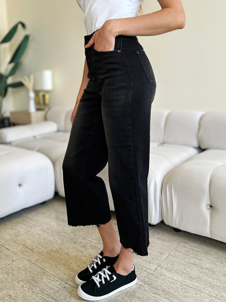 Judy Blue Full Size High Waist Button Fly Jeans - Judy Blue Jeans Boutique