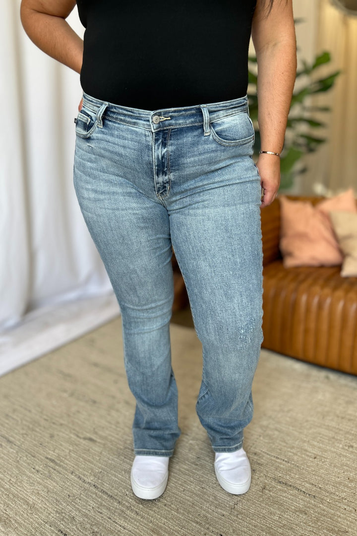 Judy Blue Full Size Medium Rise Bootcut Jeans - Judy Blue Jeans Boutique